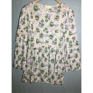 Womens Matilda Jane Dress Pink Floral Lace Detailing Romantic Spring Summer